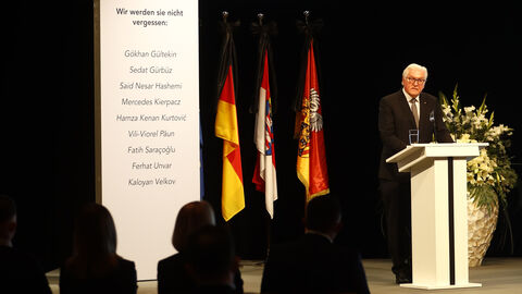 Gedenkveranstaltung Hanau