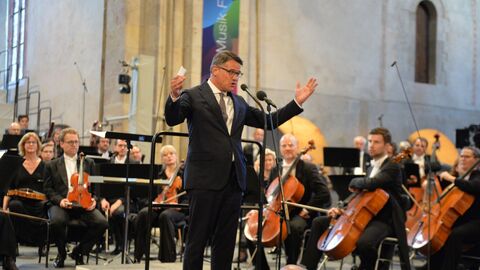 Boris Rhein bei der Eröffnung des Rheingau Musik Festivals