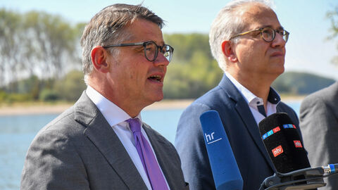 Boris Rhein und Tarek Al-Wazir ziehen Bilanz