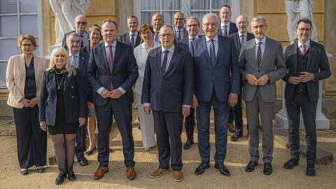 Innenministerinnen und Innenminister der Länder auf der Frühjahrskonferenz 